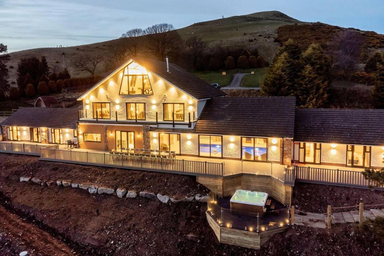 Clwyd Gate Manor Pool Sauna Hottub Cave Wales 里辛 外观 照片